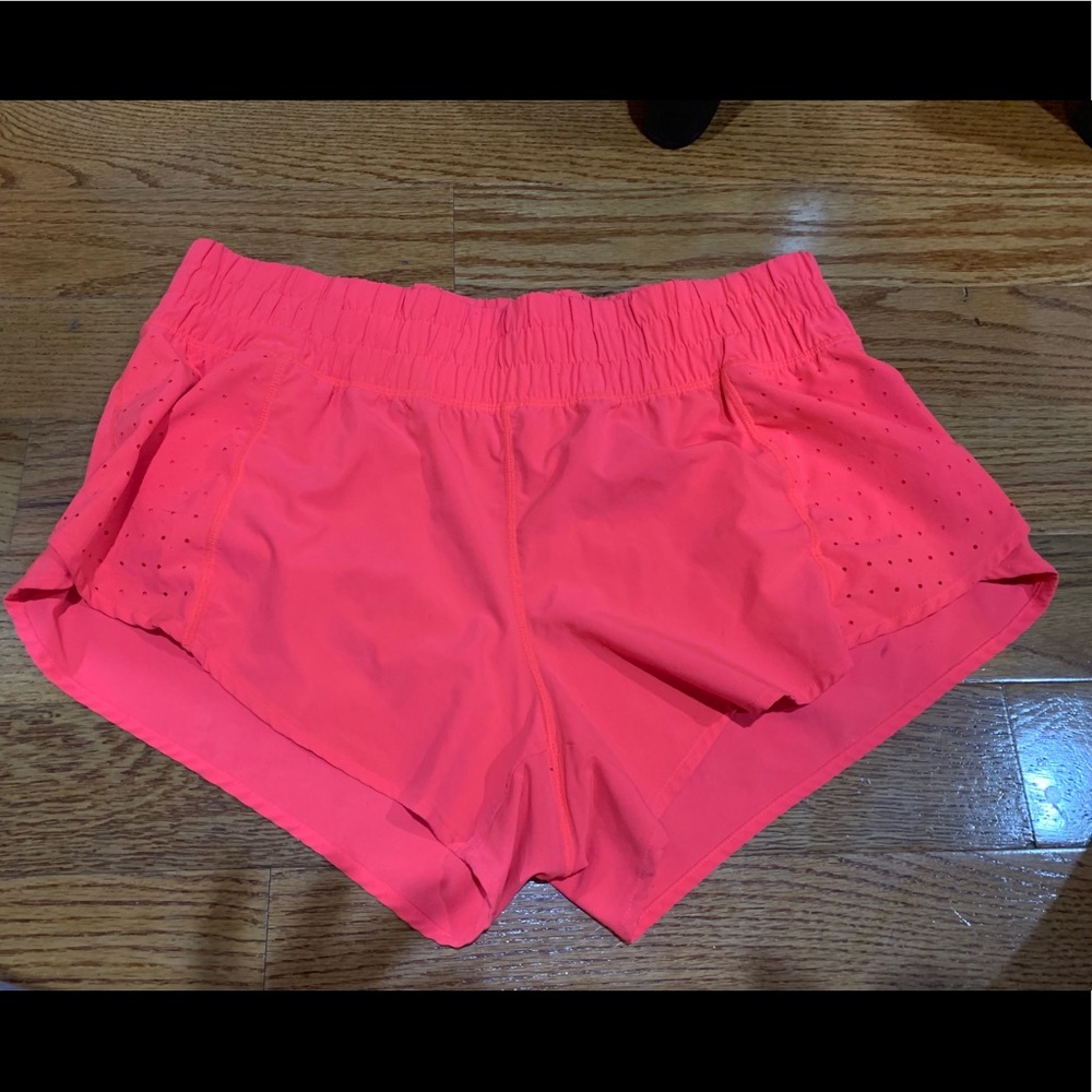 Pink zella running shorts
